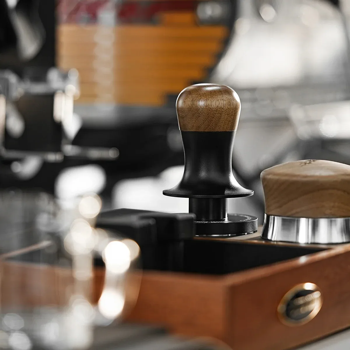 Tampon en inox pour groupe a cafe