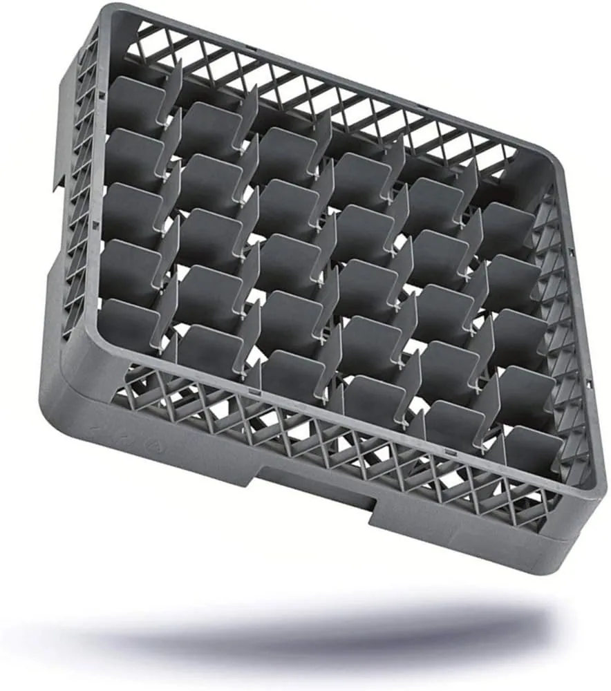 Panier lave vaisselles en plastique pour 49 verres 50*50 cm