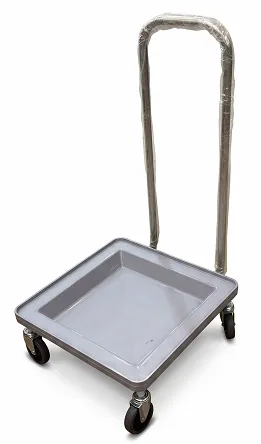 Chariot pour panier lave vaisselles dim 53x53x92